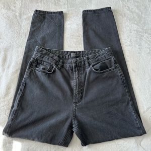 BDG Washed Black Mom Jean